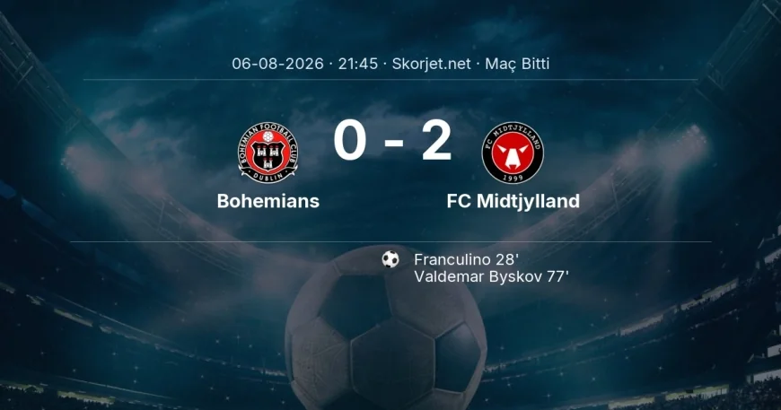 Bohemians 0-2 FC Midtjylland - maç özeti | Avrupa Konferans Ligi