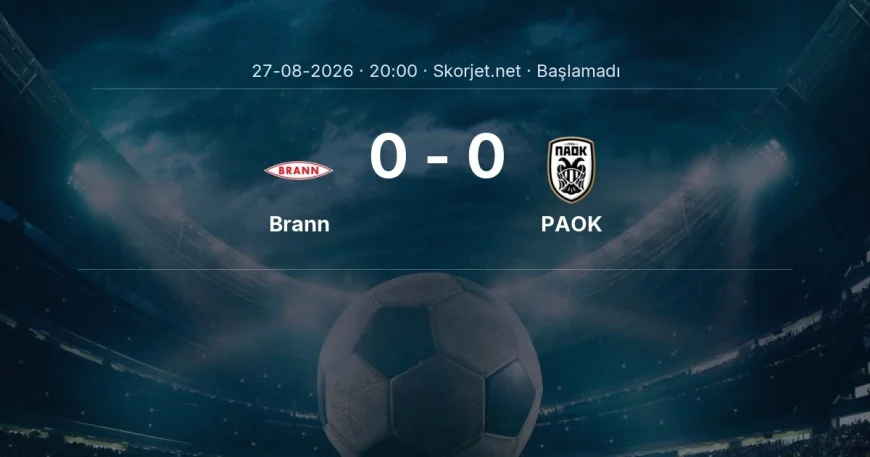 Brann - PAOK maçı öncesi | Avrupa Konferans Ligi