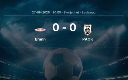 Brann - PAOK maçı öncesi | Avrupa Konferans Ligi