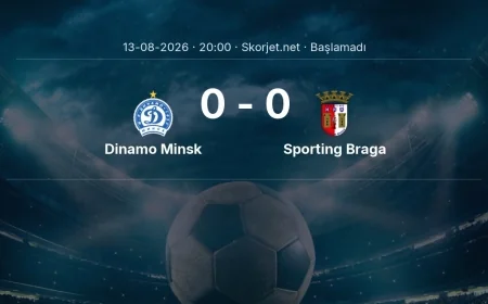 Dinamo Minsk - Sporting Braga maçı öncesi | Avrupa Konferans Ligi