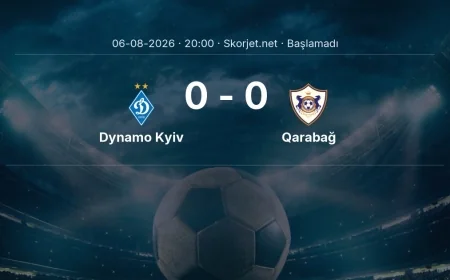 Dynamo Kyiv - Qarabağ maçı ne zaman, saat kaçta? | Avrupa Konferans Ligi