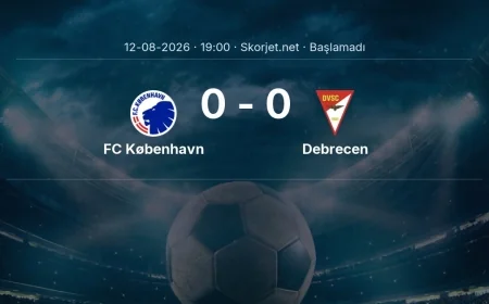 Avrupa Konferans Ligi: FC København - Debrecen maç bilgileri