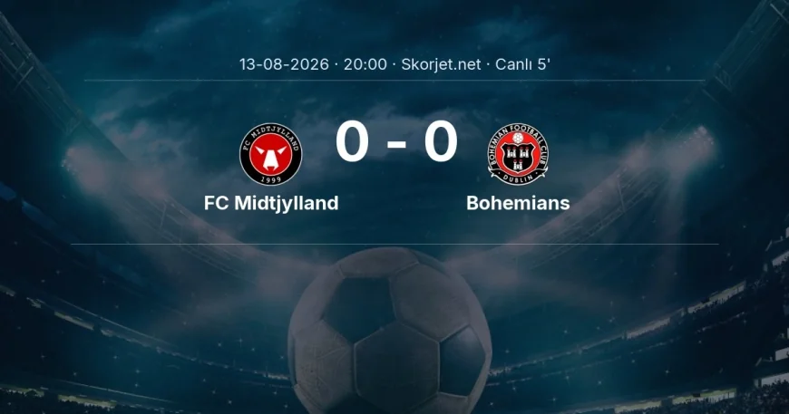 MAÇ BAŞLADI | FC Midtjylland - Bohemians
