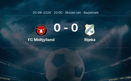 FC Midtjylland - Rijeka maçı öncesi | Avrupa Konferans Ligi