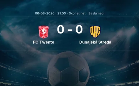 FC Twente - Dunajská Streda maçı ne zaman, saat kaçta? | Avrupa Konferans Ligi