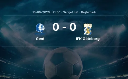 Gent - IFK Göteborg maçı ne zaman, saat kaçta? | Avrupa Konferans Ligi