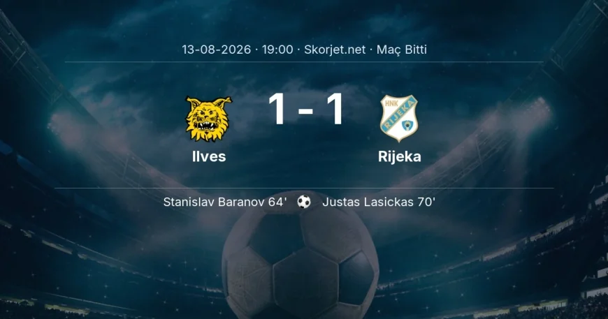 Avrupa Konferans Ligi | Ilves 1-1 Rijeka sonucu