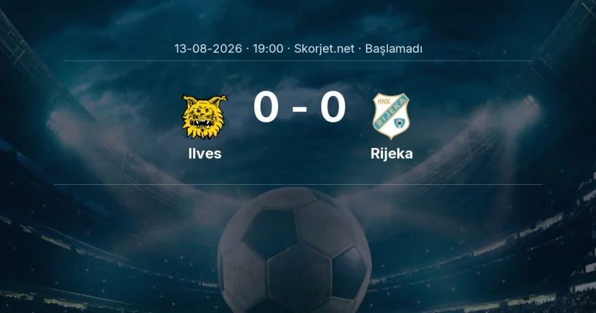 Ilves - Rijeka maçı ne zaman, saat kaçta? | Avrupa Konferans Ligi