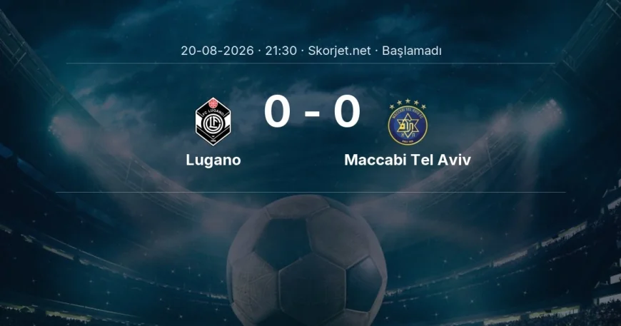 Avrupa Konferans Ligi: Lugano - Maccabi Tel Aviv maç bilgileri