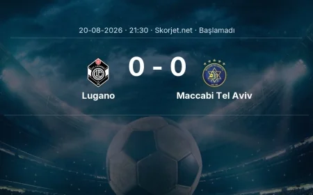 Avrupa Konferans Ligi: Lugano - Maccabi Tel Aviv maç bilgileri