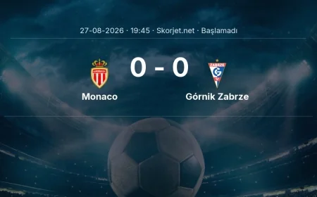 Monaco - Górnik Zabrze maçı öncesi | Avrupa Konferans Ligi