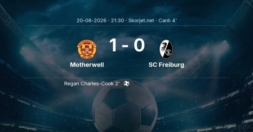MAÇ BAŞLADI | Motherwell - SC Freiburg