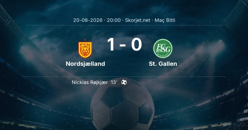 Avrupa Konferans Ligi | Nordsjælland 1-0 St. Gallen sonucu