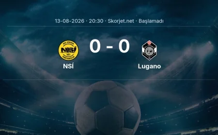 NSÍ - Lugano maçı ne zaman, saat kaçta? | Avrupa Konferans Ligi