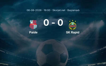 Paide - SK Rapid maçı ne zaman, saat kaçta? | Avrupa Konferans Ligi