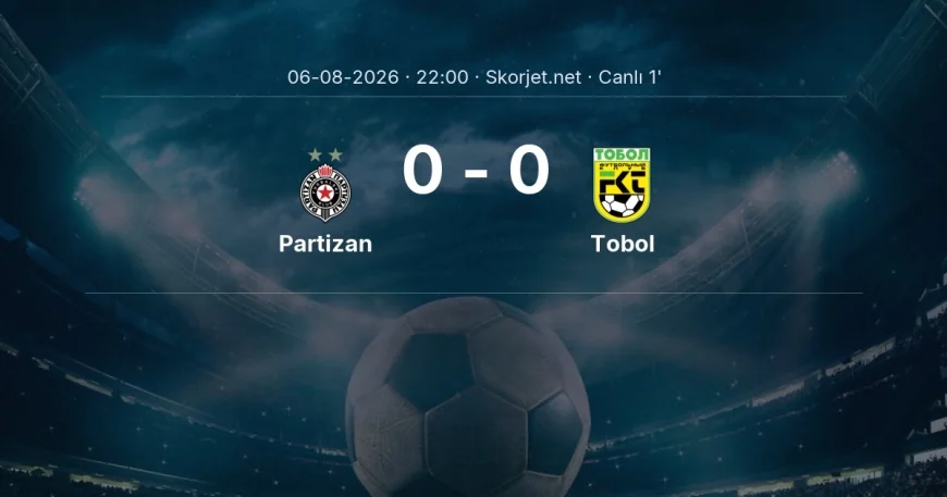 MAÇ BAŞLADI | Partizan - Tobol