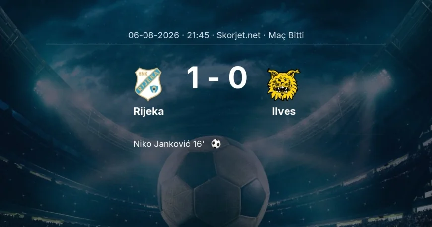 Maç sonucu: Rijeka 1-0 Ilves | Avrupa Konferans Ligi