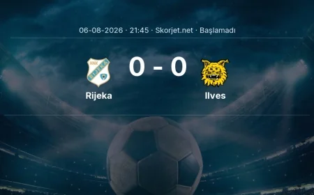 Rijeka - Ilves maçı öncesi | Avrupa Konferans Ligi