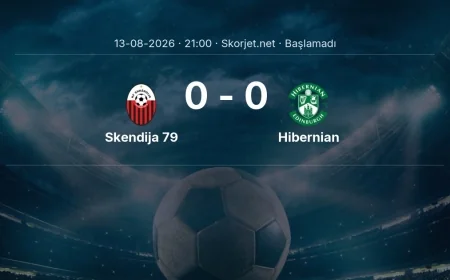 Skendija 79 - Hibernian muhtemel ilk 11'ler | Avrupa Konferans Ligi