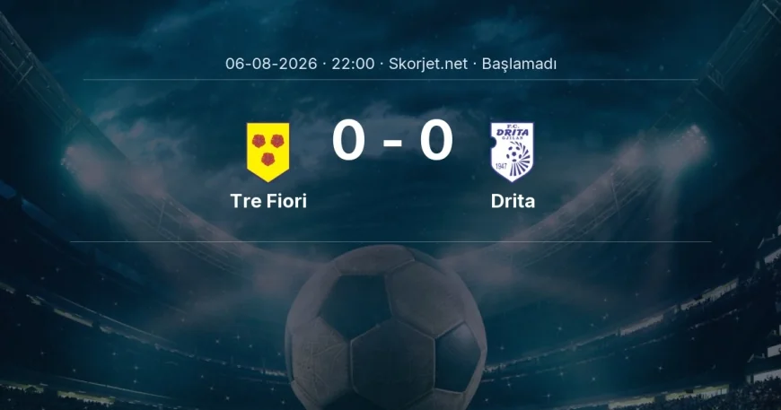Tre Fiori - Drita maçı ne zaman, saat kaçta? | Avrupa Konferans Ligi