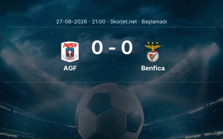 AGF - Benfica maçı ne zaman, saat kaçta? | Avrupa Ligi