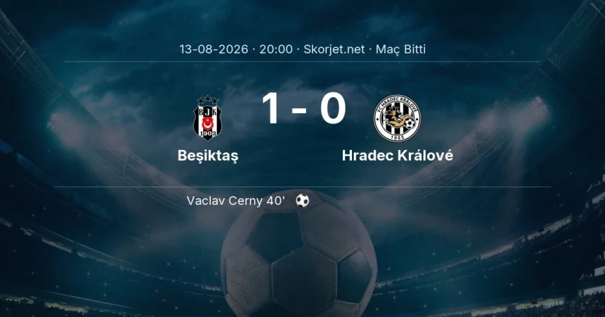 Avrupa Ligi | Beşiktaş 1-0 Hradec Králové sonucu