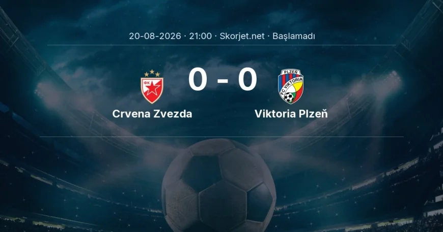 Avrupa Ligi: Crvena Zvezda - Viktoria Plzeň maç bilgileri