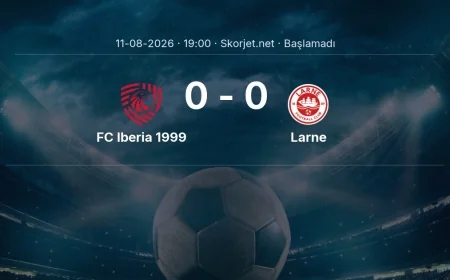 Avrupa Ligi: FC Iberia 1999 - Larne kadro ve maç öncesi