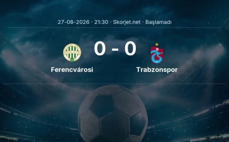 Ferencvárosi - Trabzonspor muhtemel ilk 11'ler | Avrupa Ligi