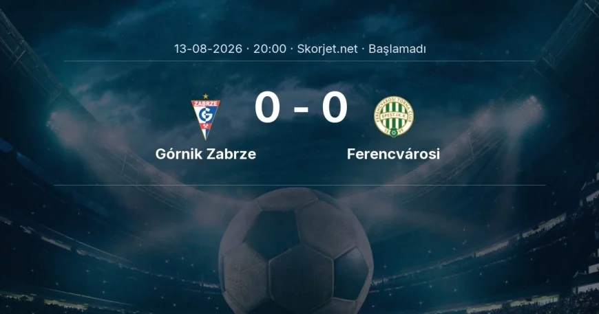 Górnik Zabrze - Ferencvárosi maçı öncesi | Avrupa Ligi