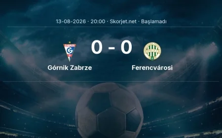 Górnik Zabrze - Ferencvárosi maçı öncesi | Avrupa Ligi