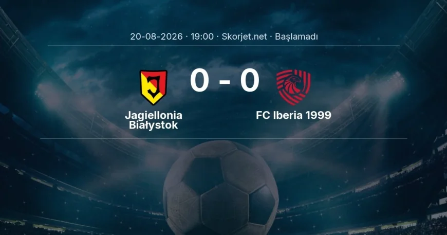 Jagiellonia Białystok - FC Iberia 1999 maçı öncesi | Avrupa Ligi