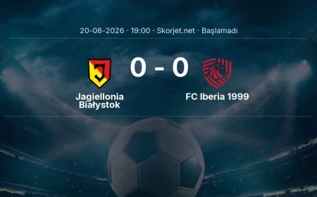 Jagiellonia Białystok - FC Iberia 1999 maçı öncesi | Avrupa Ligi