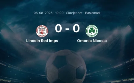 Avrupa Ligi: Lincoln Red Imps - Omonia Nicosia maç bilgileri