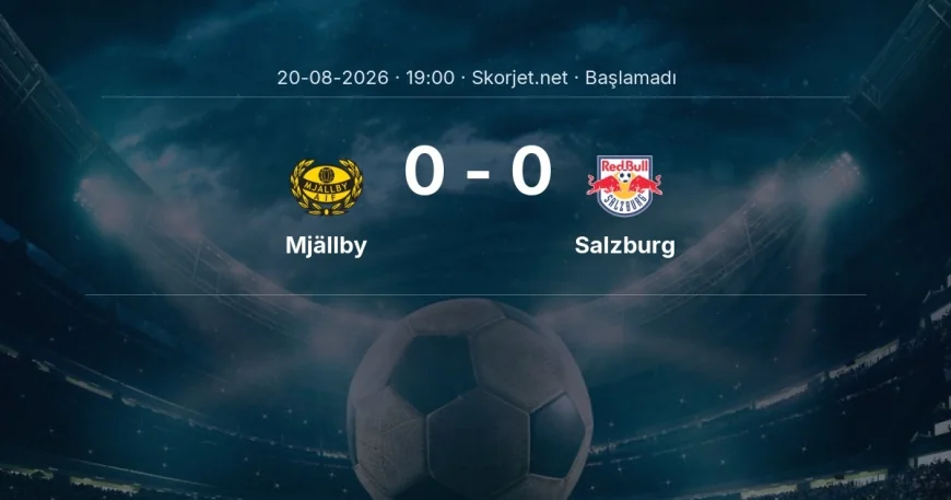 Mjällby - Salzburg maçı ne zaman, saat kaçta? | Avrupa Ligi