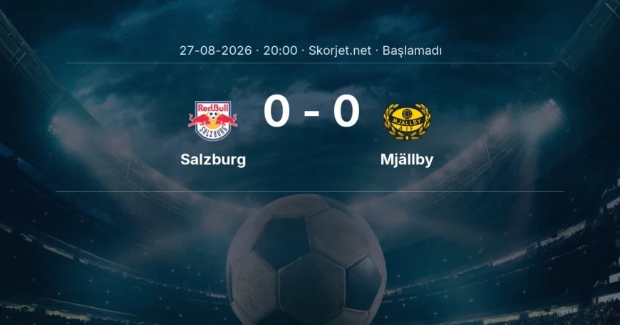Salzburg - Mjällby maçı ne zaman, saat kaçta? | Avrupa Ligi