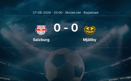 Salzburg - Mjällby maçı ne zaman, saat kaçta? | Avrupa Ligi