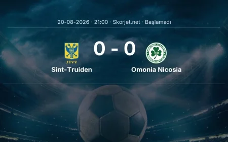 Sint-Truiden - Omonia Nicosia muhtemel ilk 11'ler | Avrupa Ligi