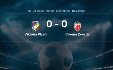 Avrupa Ligi: Viktoria Plzeň - Crvena Zvezda maç bilgileri