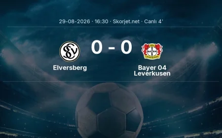 Elversberg - Bayer 04 Leverkusen maçı başladı | Bundesliga