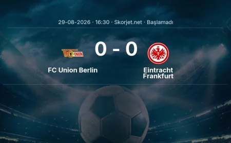 FC Union Berlin - Eintracht Frankfurt muhtemel ilk 11'ler | Bundesliga