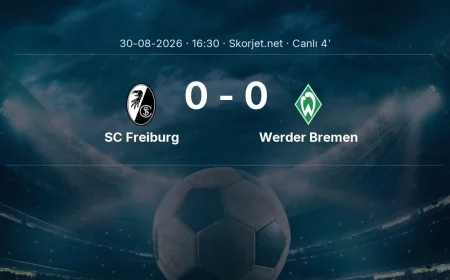 MAÇ BAŞLADI | SC Freiburg - Werder Bremen