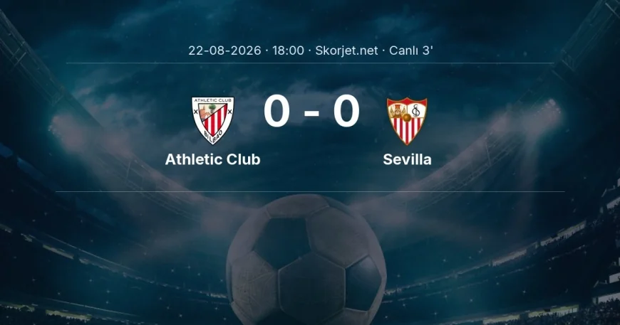 Athletic Club - Sevilla maçı başladı | La Liga