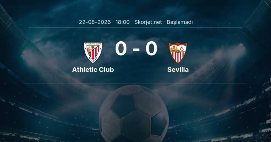 La Liga: Athletic Club - Sevilla kadro ve maç öncesi