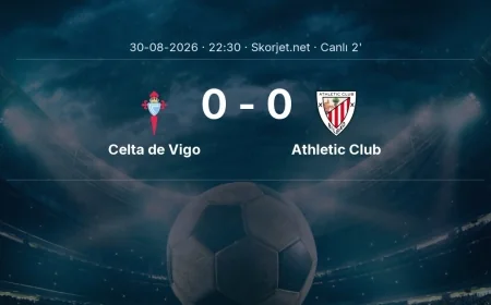 La Liga: Celta de Vigo - Athletic Club maçı başladı