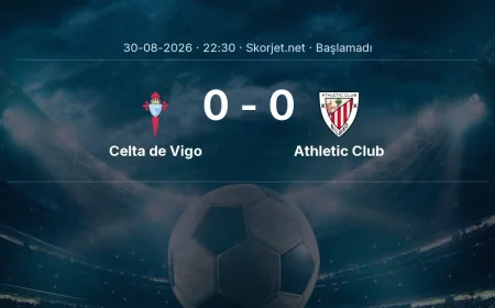 Celta de Vigo - Athletic Club maçı ne zaman, saat kaçta? | La Liga