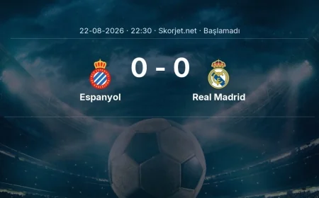 Espanyol - Real Madrid muhtemel ilk 11'ler | La Liga