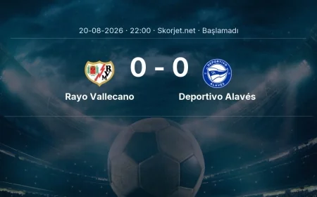 Rayo Vallecano - Deportivo Alavés maçı ne zaman, saat kaçta? | La Liga