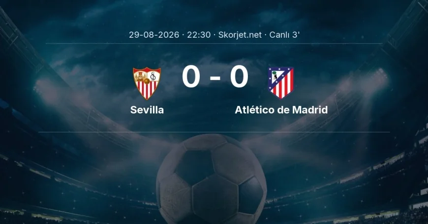 MAÇ BAŞLADI | Sevilla - Atlético de Madrid