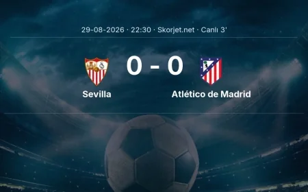 MAÇ BAŞLADI | Sevilla - Atlético de Madrid